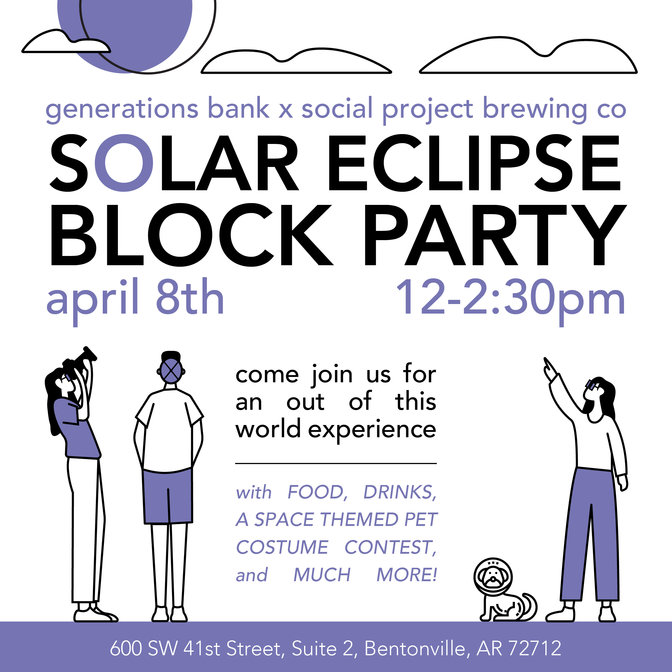 Solar Eclipse Block Party | Rogers-Lowell Chamber of Commerce